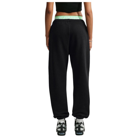 Nike Γυναικείο παντελόνι φόρμας Studio Fleece Medium Weight High-Waisted Pants